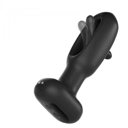 JT-VV462 Hollow Whip Vibrating Plug (App-Controlled)