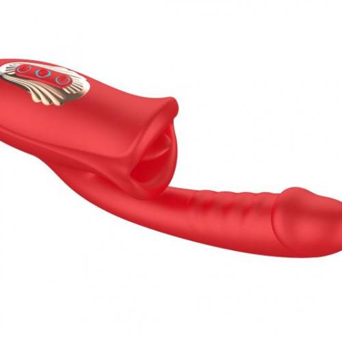 JT-VV443 Mouth-biting Dildo-like Vibrator