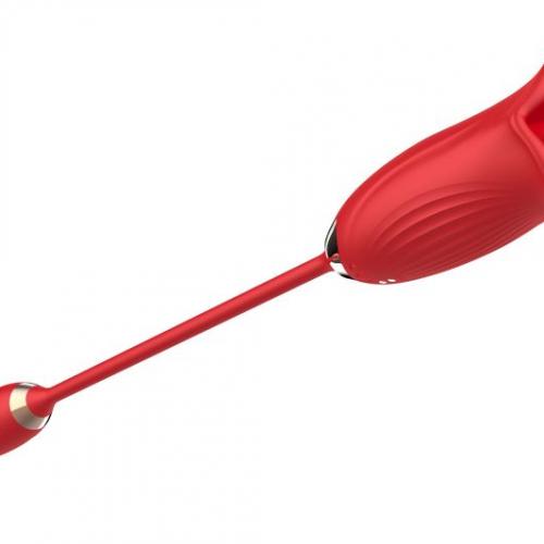 JT-VV446 Mouth-biting Vibrator with a tail that can be toggled